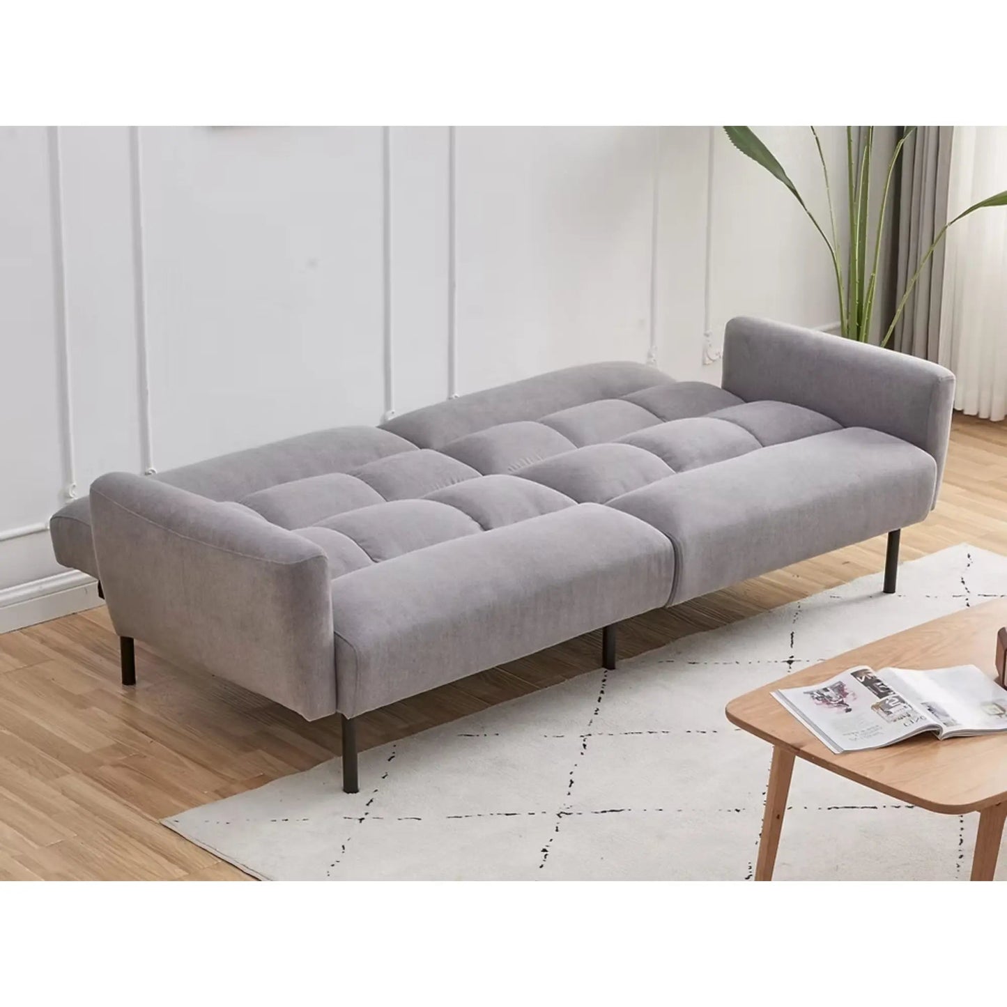 Canapé-lit 8041 gris