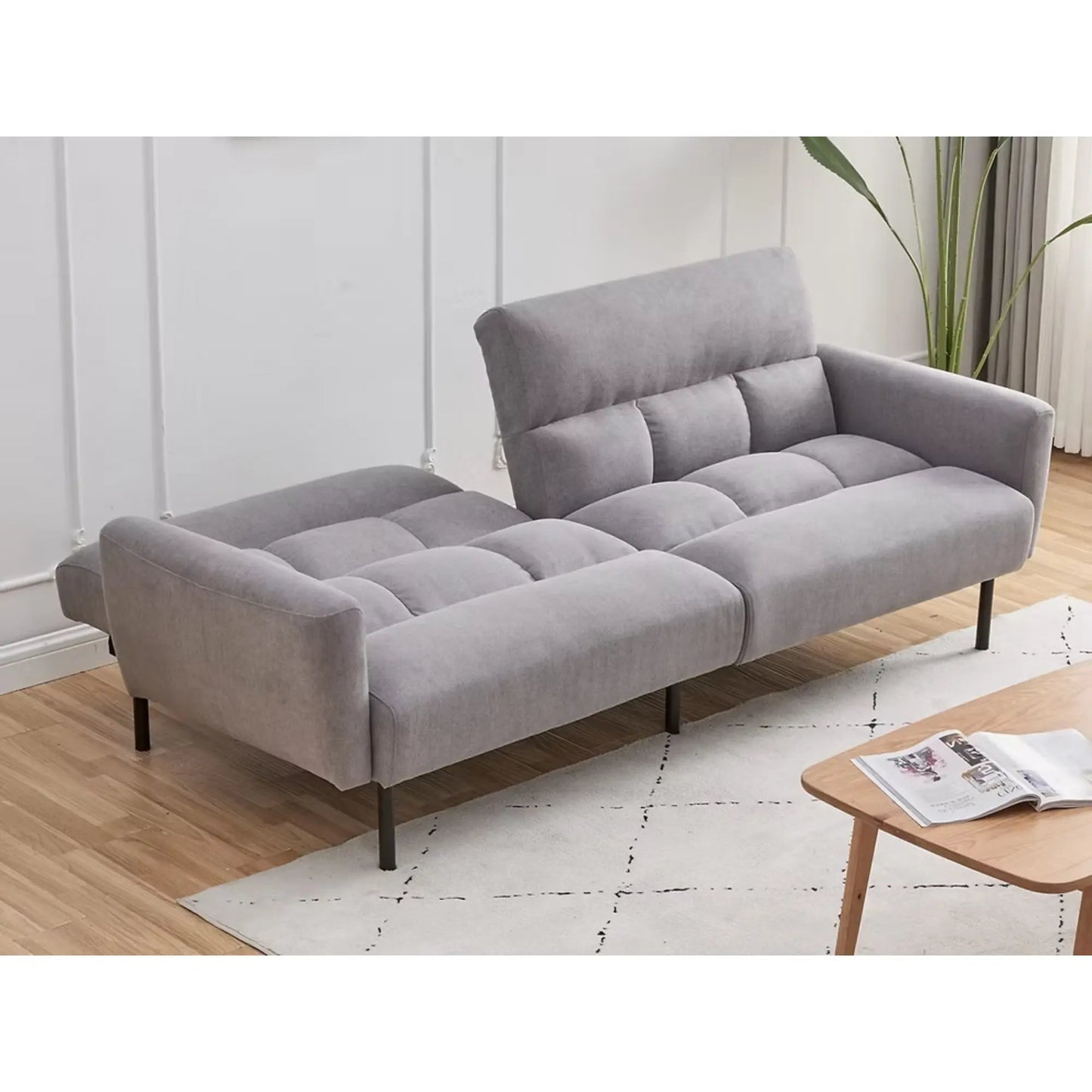 Canapé-lit 8041 gris