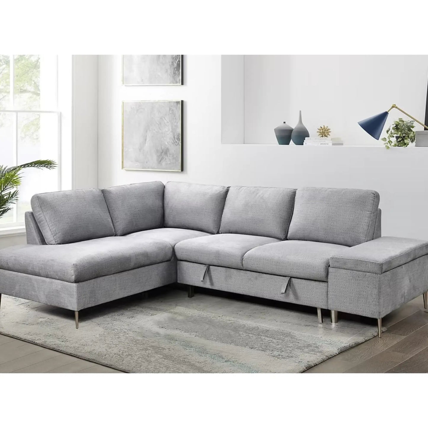 Canapé-lit 9022 gris