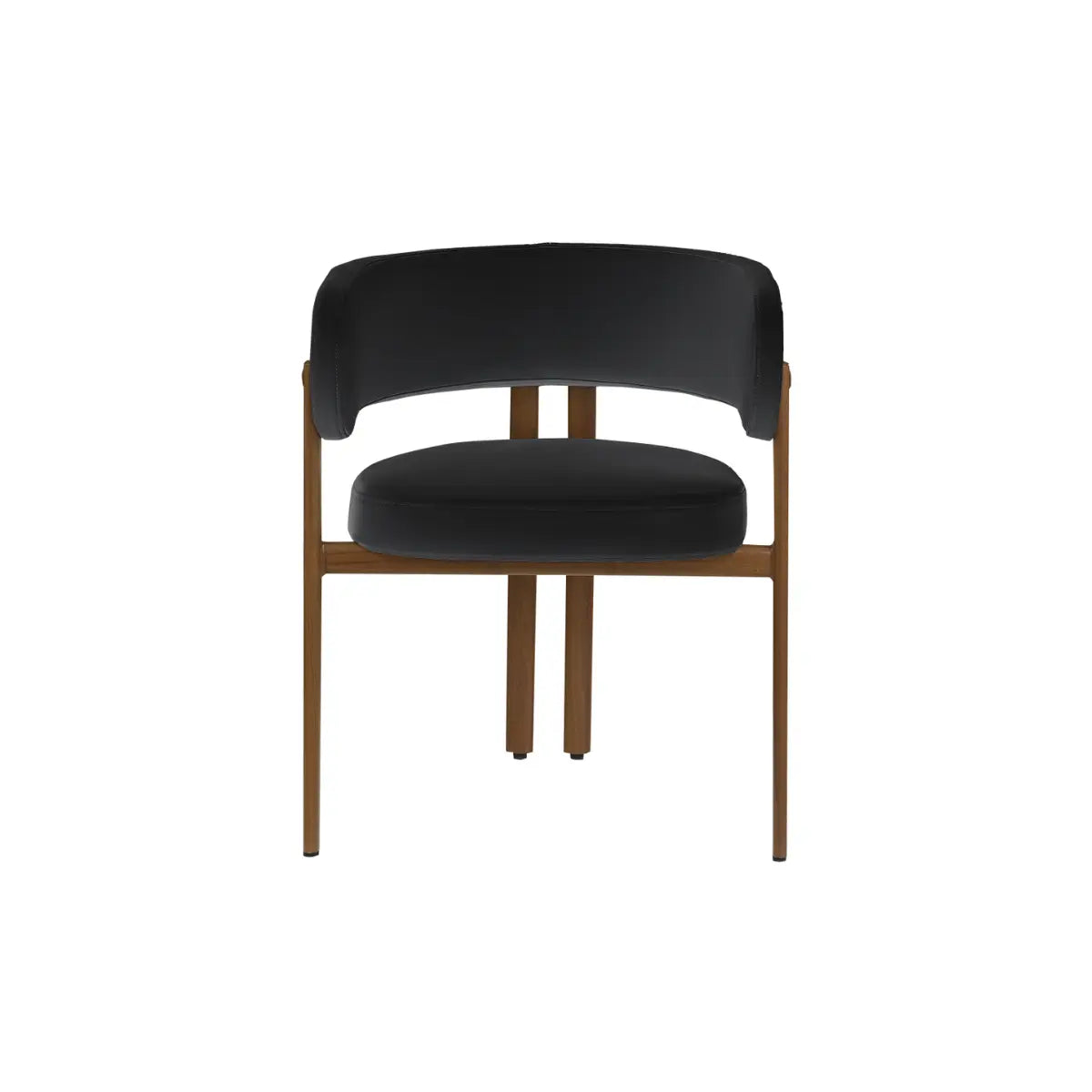 Ensemble de chaises de salle à manger Belisse en noyer noir