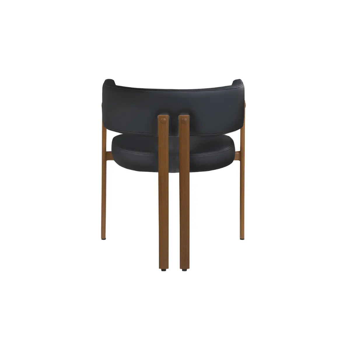 Ensemble de chaises de salle à manger Belisse en noyer noir