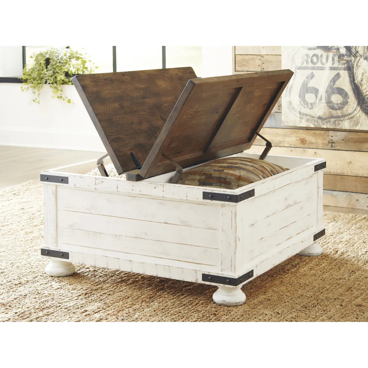 Table basse de rangement Ashley Wystfield
