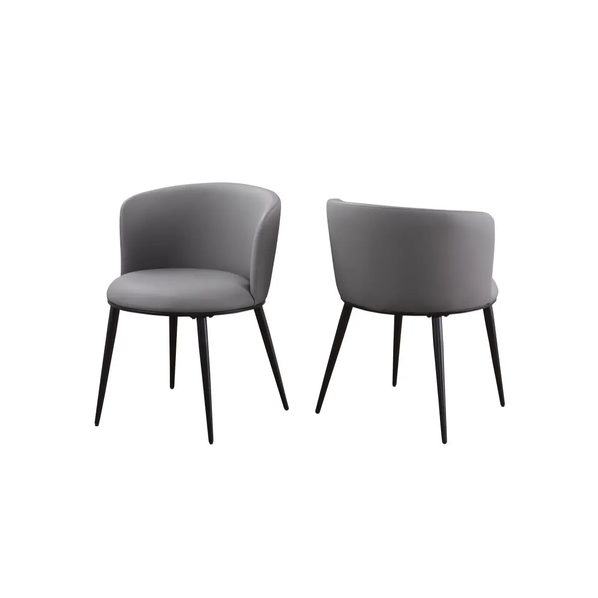 Ensemble de chaises de salle à manger Ariel en gris