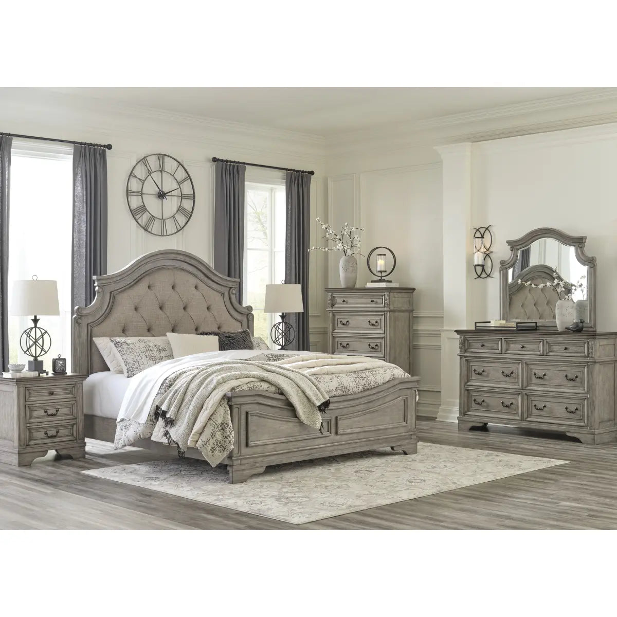 Ensemble de chambre à coucher Ashley Lodenbay B751