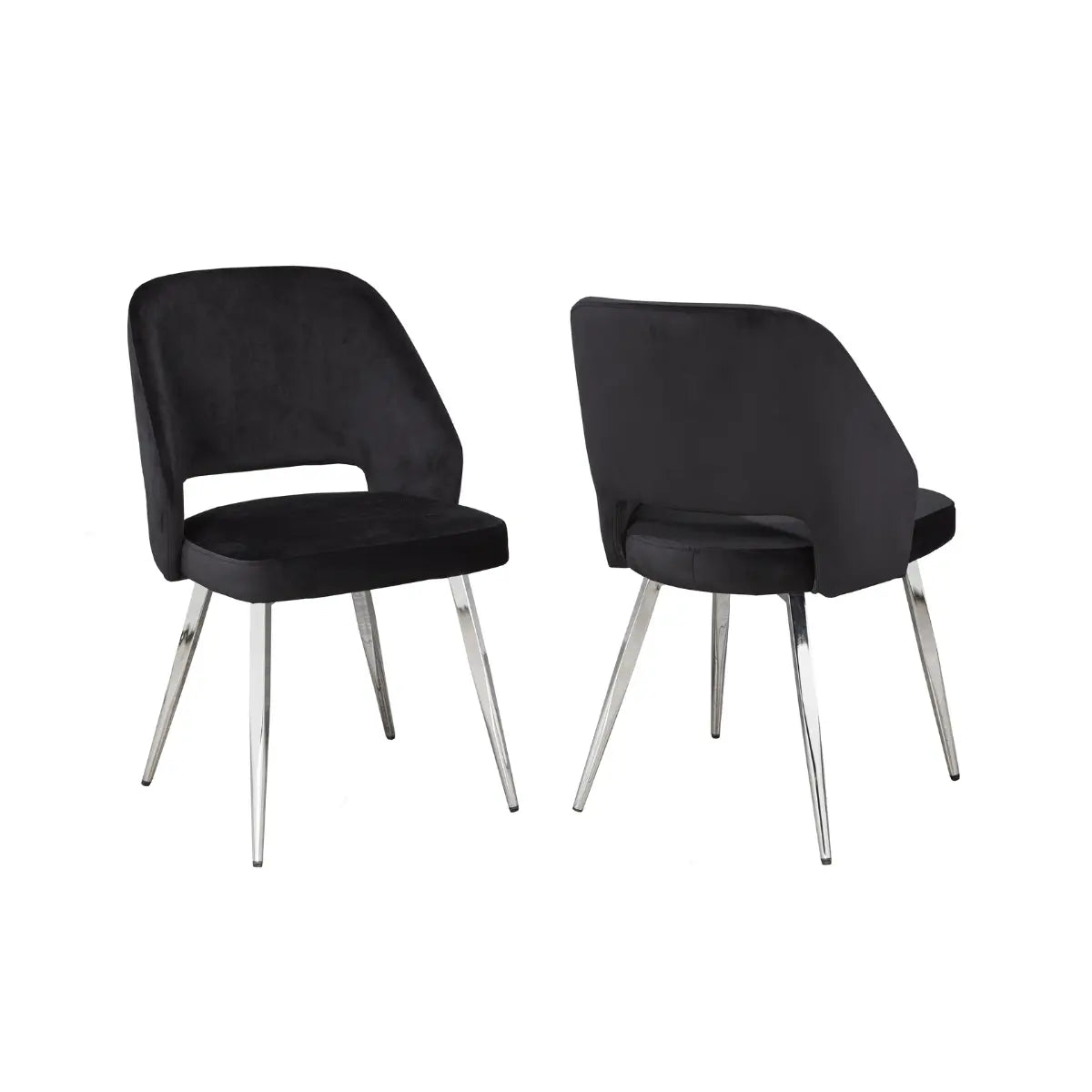 Ensemble de chaises de salle à manger 1205 en noir