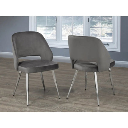 Ensemble de chaises de salle à manger 1205 en gris