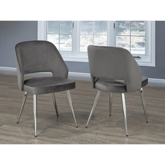 Ensemble de chaises de salle à manger 1205 en gris