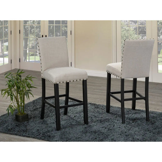 Ensemble de tabourets de bar 162-29 beige