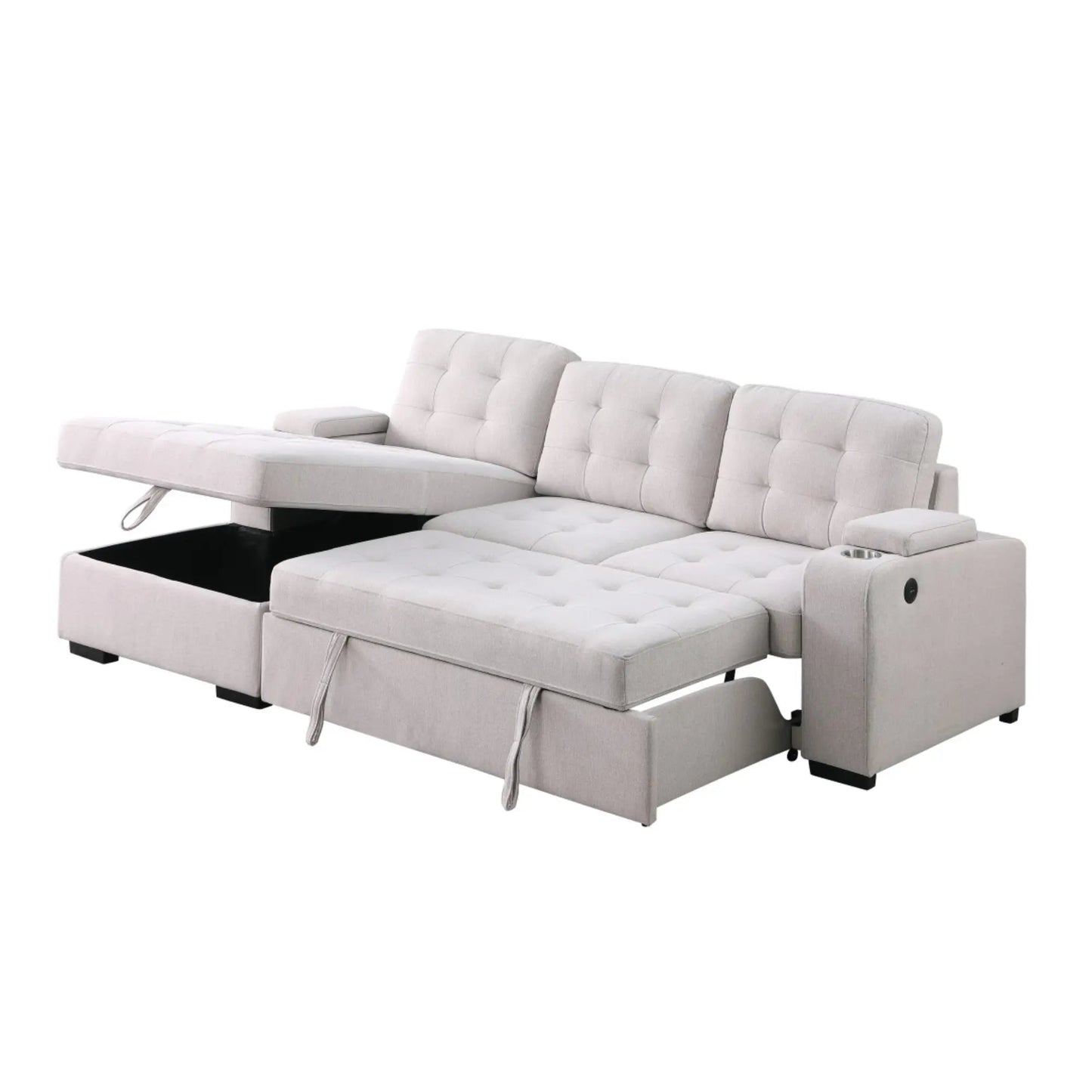 Lit sectionnel Lennox beige