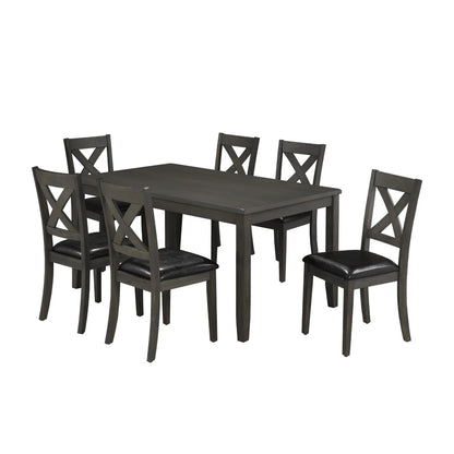 Ensemble de table à manger Eastwood gris