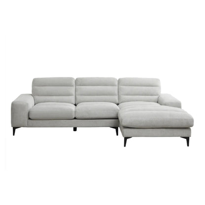 Canapé 2 pièces Suki avec méridienne 99084LGY