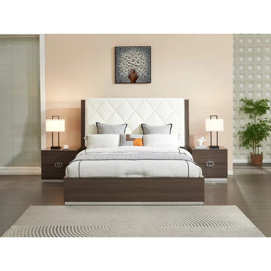 Ensemble de chambre à coucher 2504 en marron