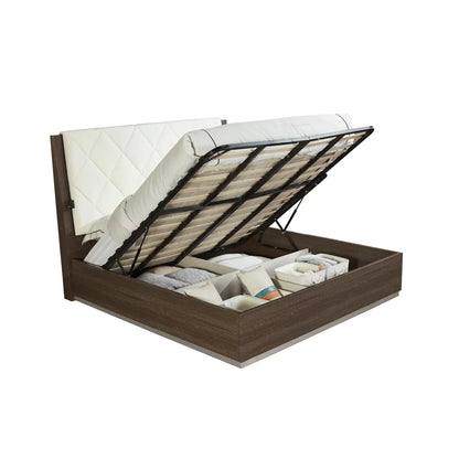 Ensemble de chambre à coucher 2504 en marron
