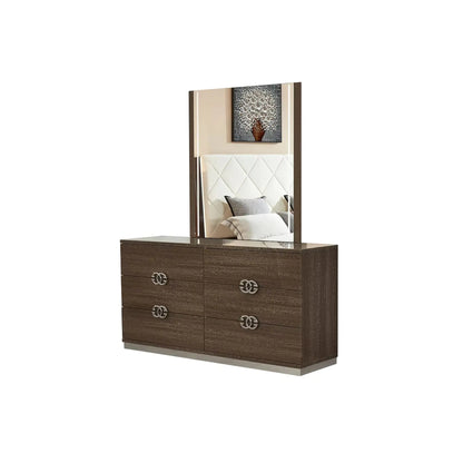 Ensemble de chambre à coucher 2504 en marron