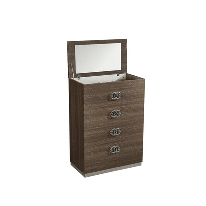 Ensemble de chambre à coucher 2504 en marron