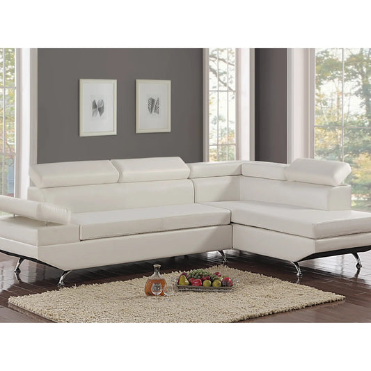 2800 Sectionnel Moderne en Blanc