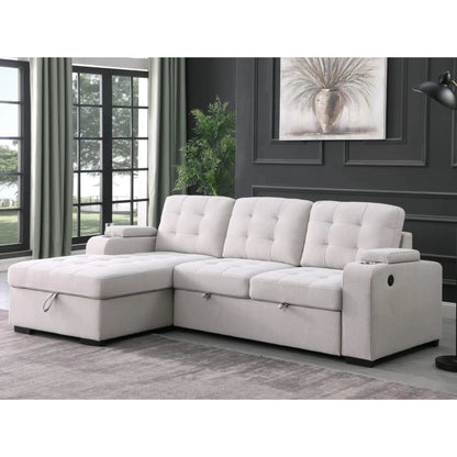 Lit sectionnel Lennox beige