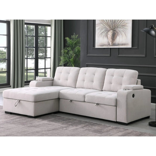 Lit sectionnel Lennox beige