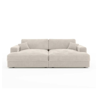 Chaise longue double Phoenix beige