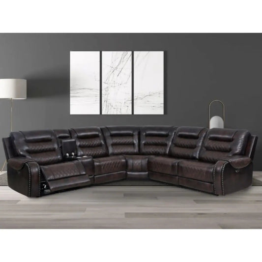 3890 Fauteuil inclinable sectionnel électrique