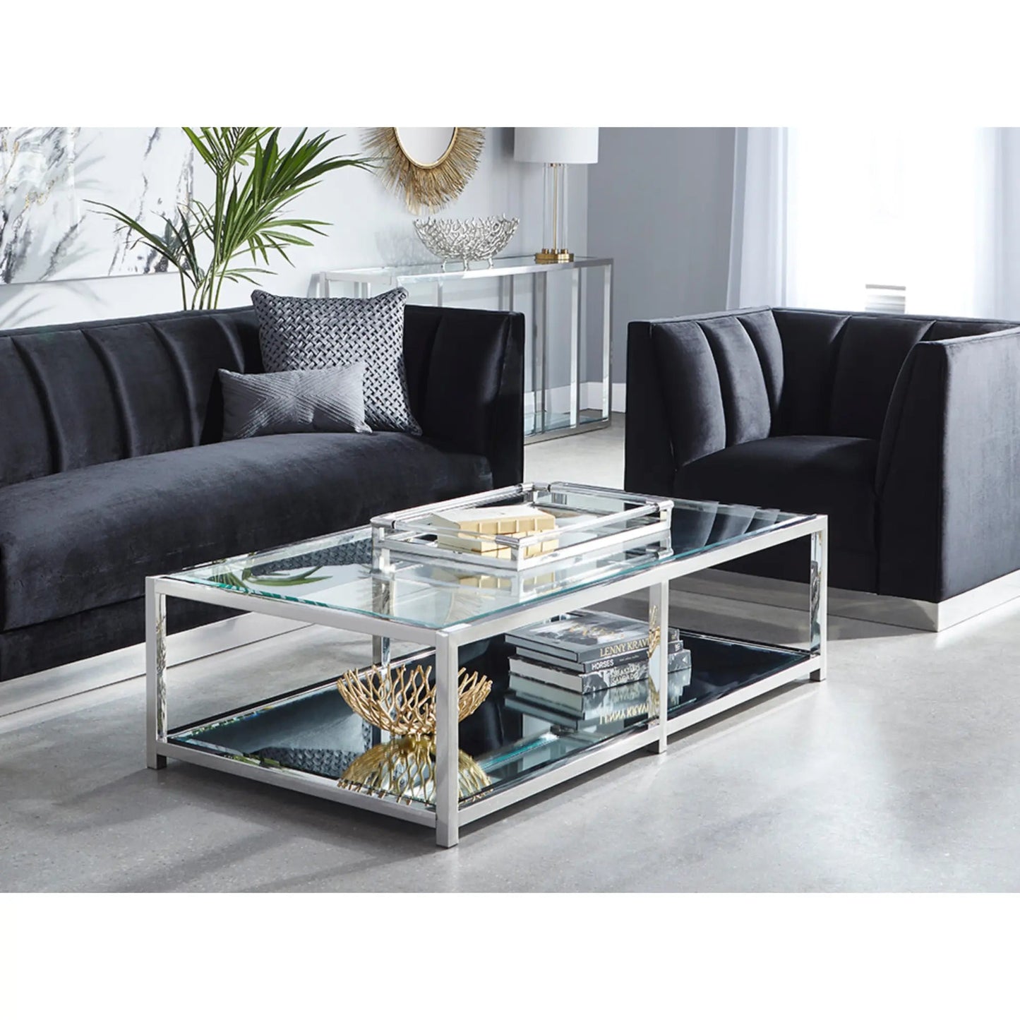 Table basse rectangulaire Caspian