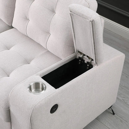 Lit sectionnel Lennox beige
