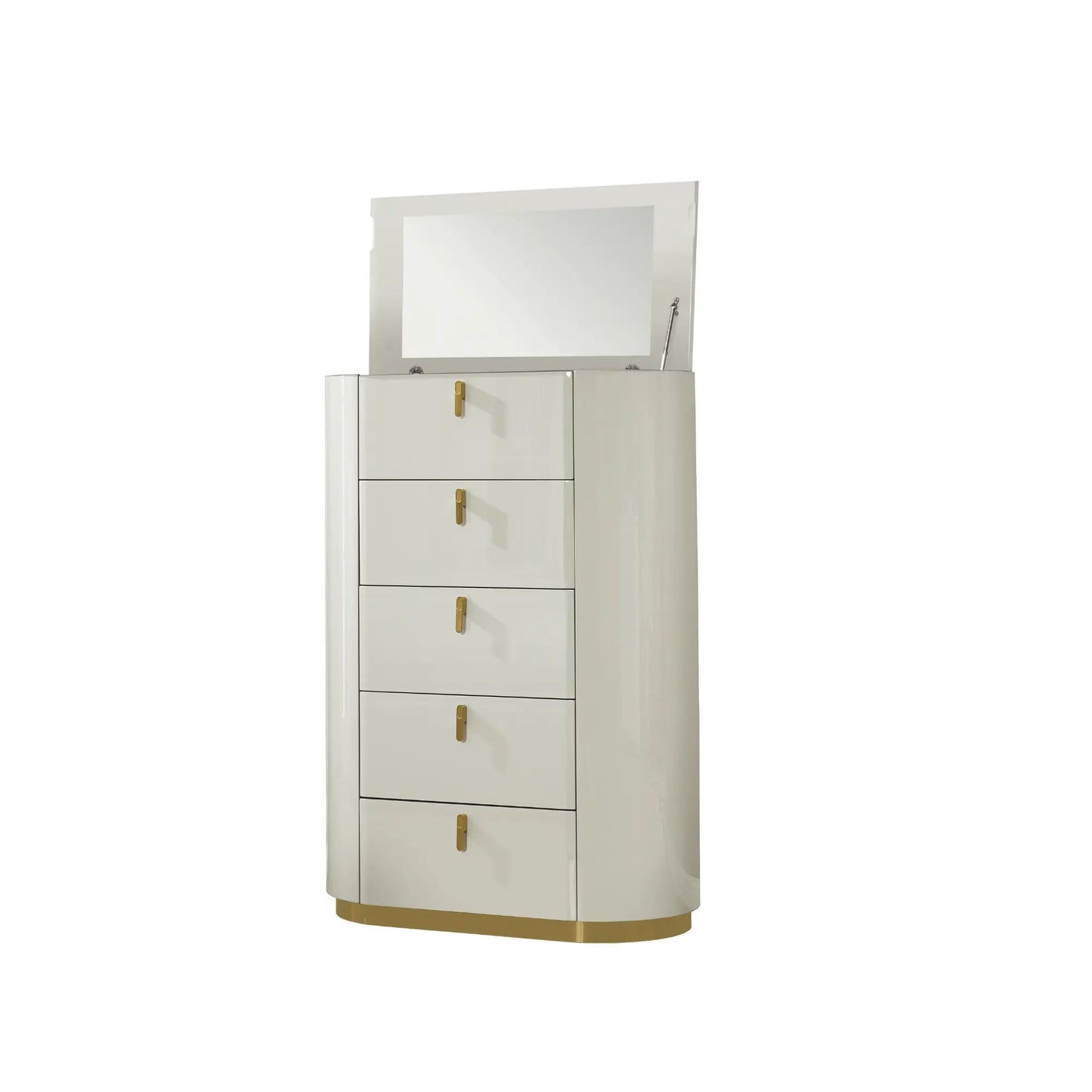 Lit de rangement hydraulique 2406 beige