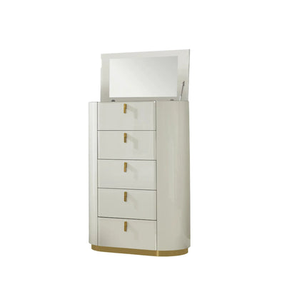 Lit de rangement hydraulique 2406 beige