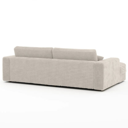 Chaise longue double Phoenix beige