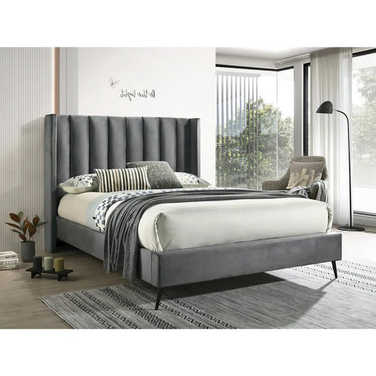 Lit plateforme 5230 gris