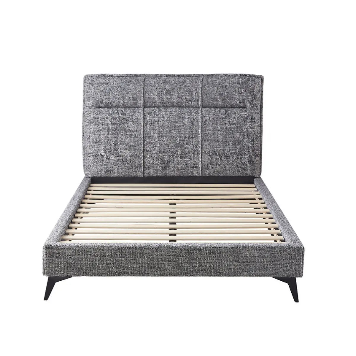 Lit plateforme 5935 gris