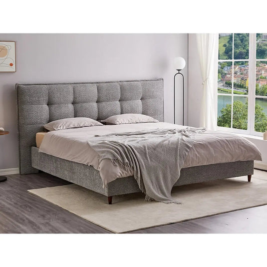 Lit plateforme 5940 gris