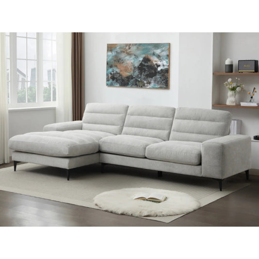 Canapé 2 pièces Suki avec méridienne 99084LGY