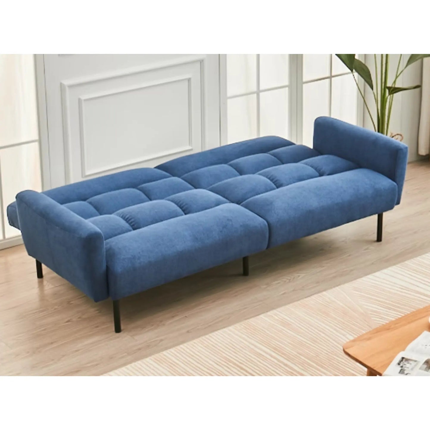 Canapé-lit 8040 bleu