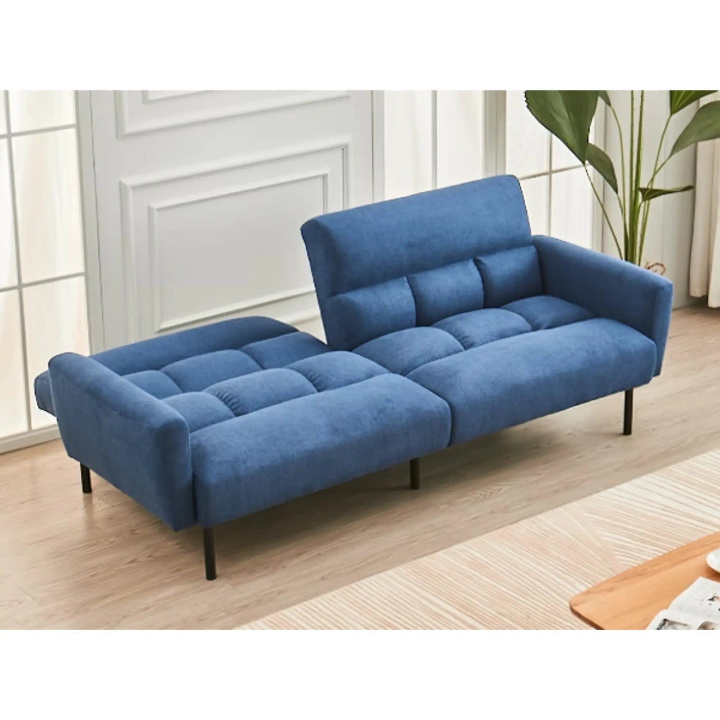 Canapé-lit 8040 bleu