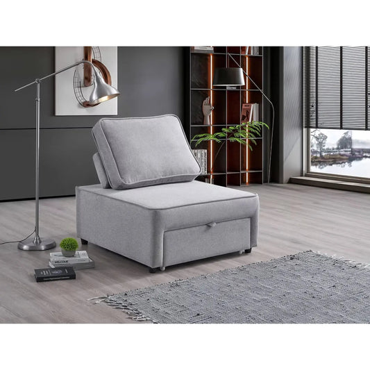 Fauteuil-lit 9015 gris