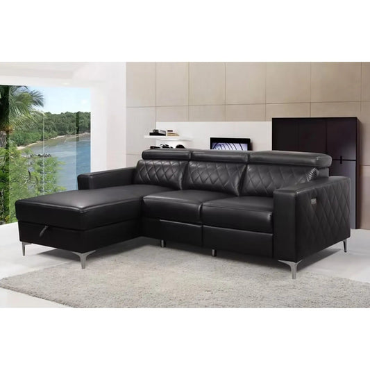 9020 Sectionnel en noir