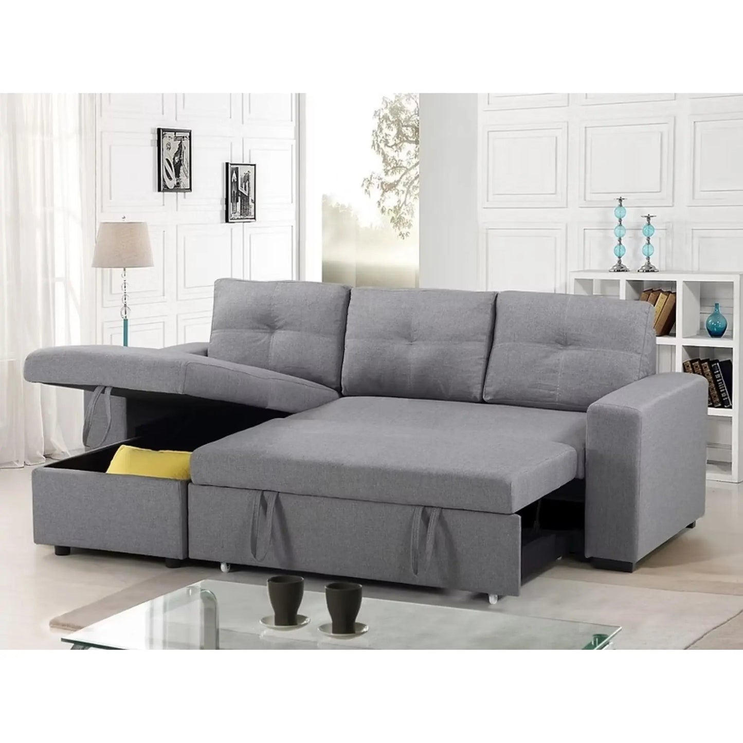 Canapé-lit 9031 gris