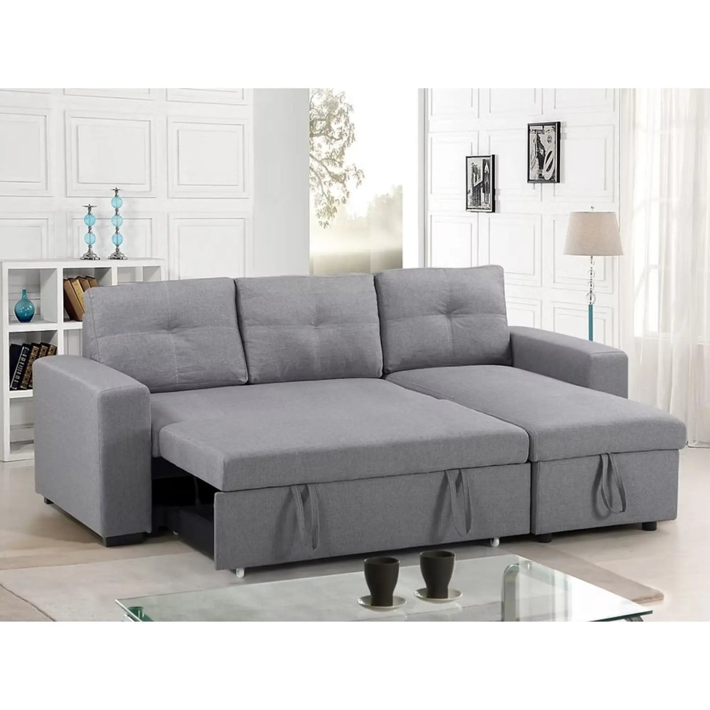 Canapé-lit 9031 gris