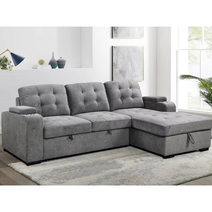 Canapé-lit 9051 gris