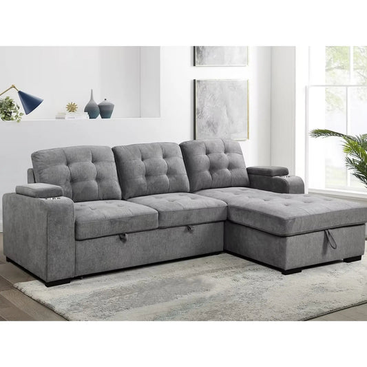 Canapé-lit 9051 gris