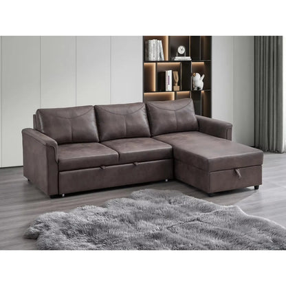 Canapé-lit 9076 marron