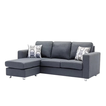 9325 Sectionnel en gris