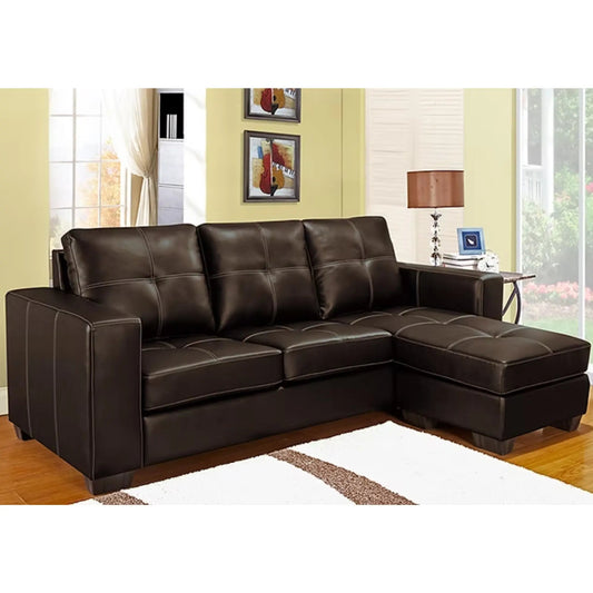9356 Sectionnel en marron