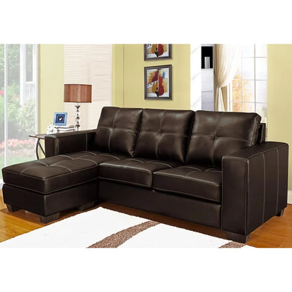 9356 Sectionnel en marron