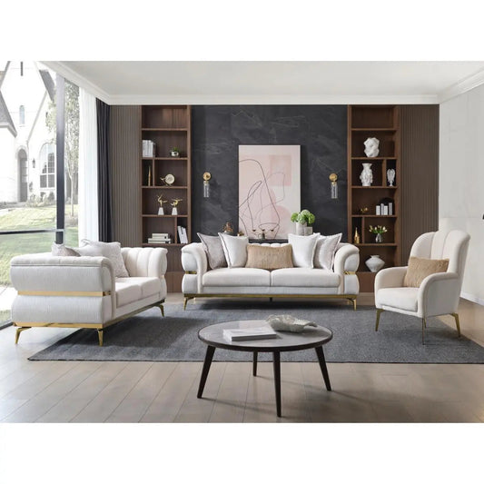 Ensemble de canapés luxueux Zoe