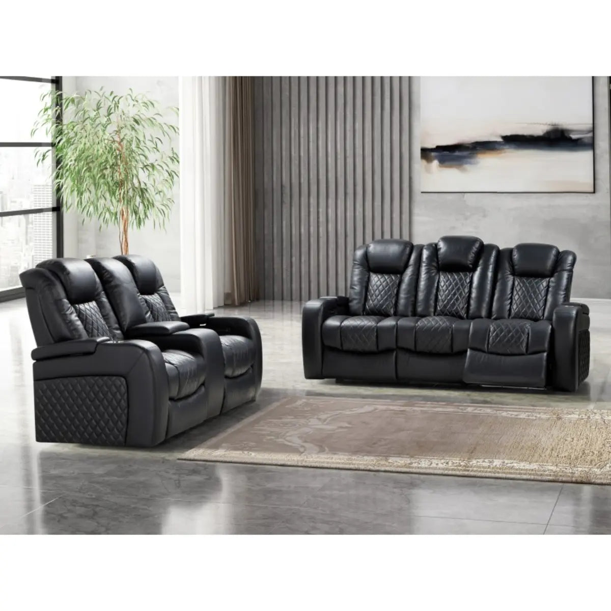 Ensemble de canapé inclinable électrique 2221