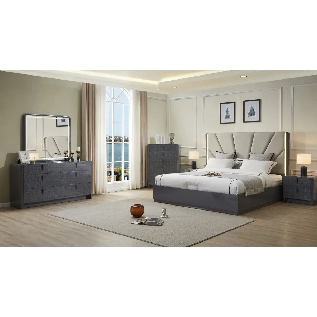 Ensemble de chambre à coucher 2402