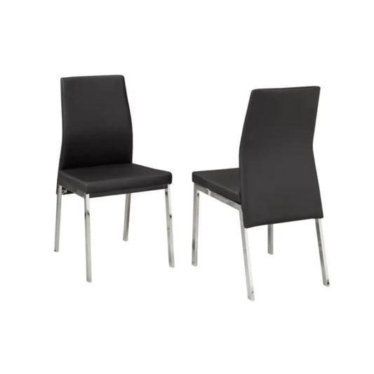 Ensemble de chaises de salle à manger 744 en noir