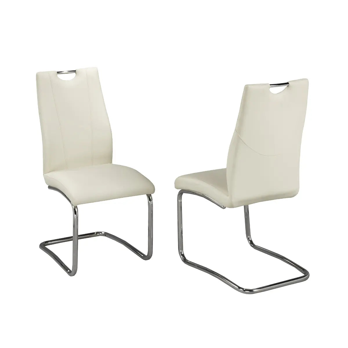 Ensemble de chaises de salle à manger 827 en blanc